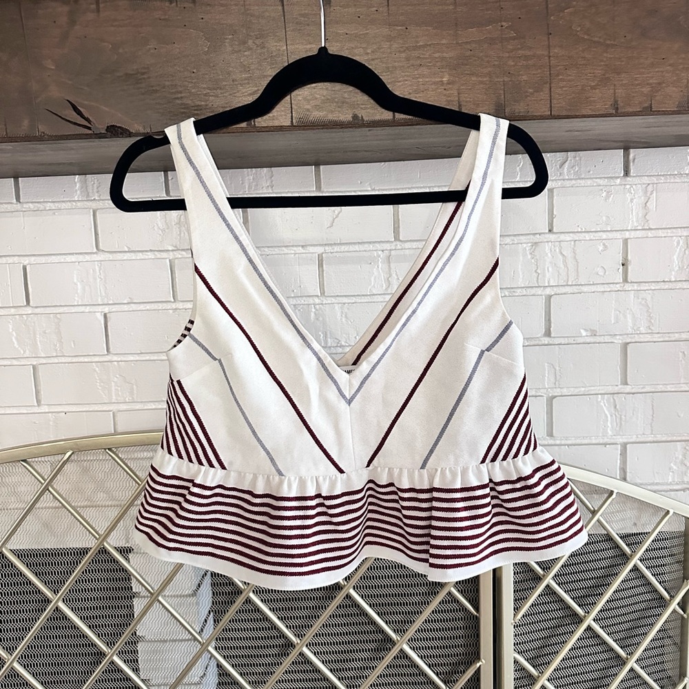 Elizabeth and James patterned top